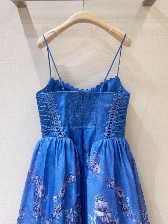 Zimmermann Rebellion Beaded Picnic Dress - Picture 5 of 7